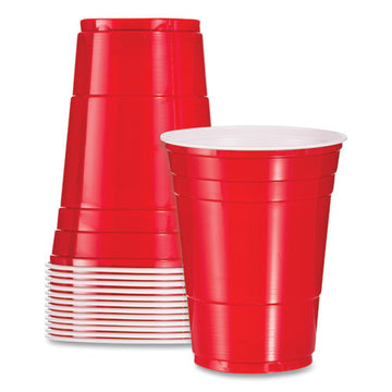 Dart® Solo Party Plastic Cold Drink Cups, 16 Oz, Red, 288-carton freeshipping - TVN Wholesale